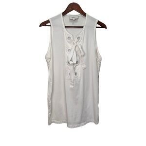 3.1 Phillip Lim White Lace Tank Top Size Small